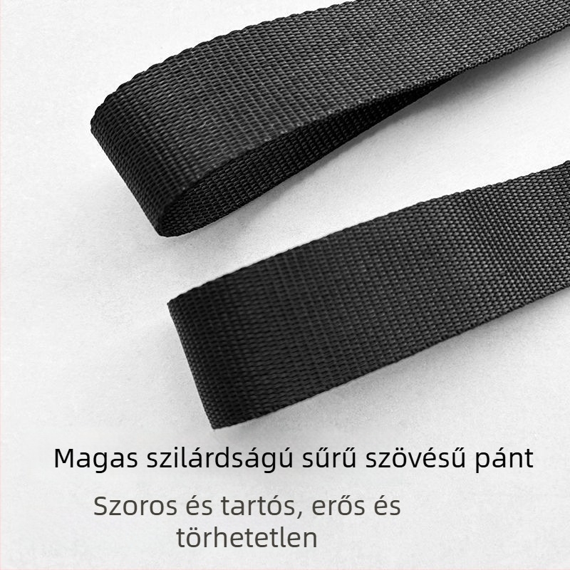 Poggyászhoz és jóga matracokhoz használható kötőpánt — állítható csattal, többfunkciós, városi minimalista stílus, 2025 tavasz