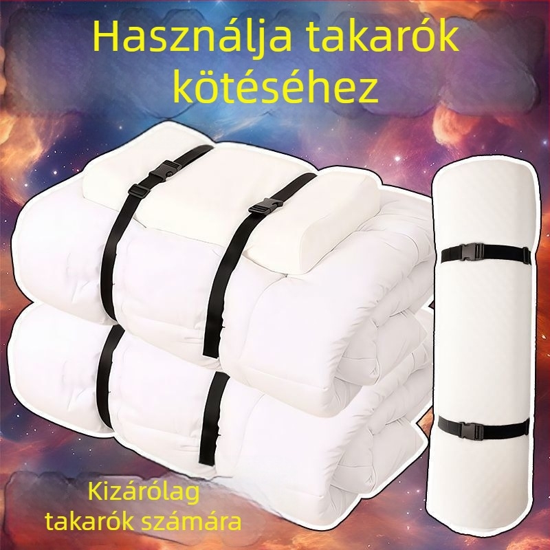 Poggyászhoz és jóga matracokhoz használható kötőpánt — állítható csattal, többfunkciós, városi minimalista stílus, 2025 tavasz