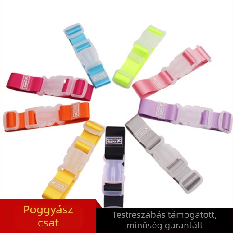 2,5 cm nylon utazótáska pánt külső csattal és klippel