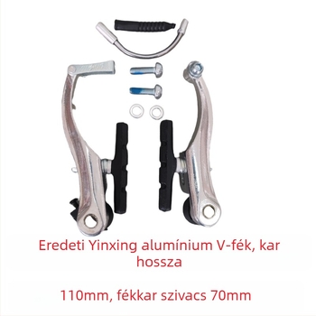 V-fékkar hegyi kerékpárhoz | Mechanikus fékezés, modell 110, Silver Star
