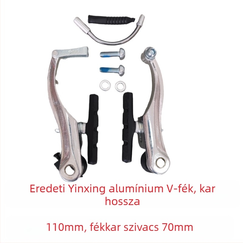 V-fékkar hegyi kerékpárhoz | Mechanikus fékezés, modell 110, Silver Star