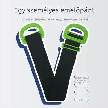 Állítható szállítóöv költöztetéshez és emeléshez, erőkímélő szerszámöv, hordozható kézi szállítóöv poggyászhoz