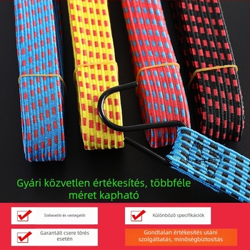 Erősített elasztikus rögzítőpántok motorkerékpárokhoz és elektromos kerékpárokhoz