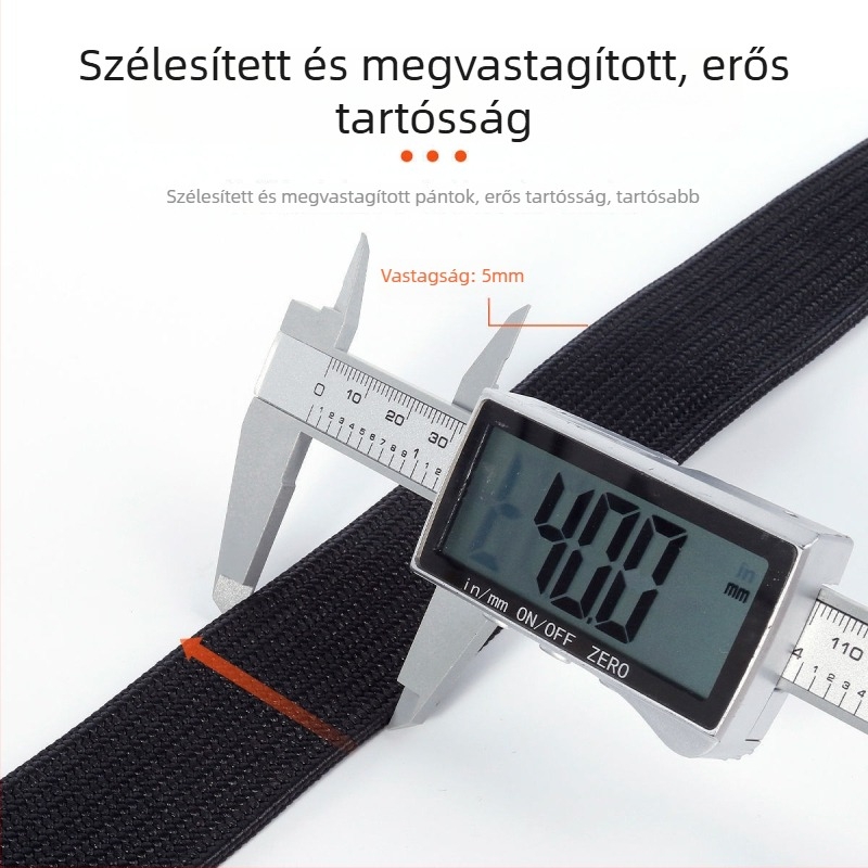 40 mm széles rugalmas heveder motoros és elektromos járművekhez – szállításra és poggyászra szolgáló elasztikus kötözőheveder, polipropilén, 100 kg szakítószilárdság
