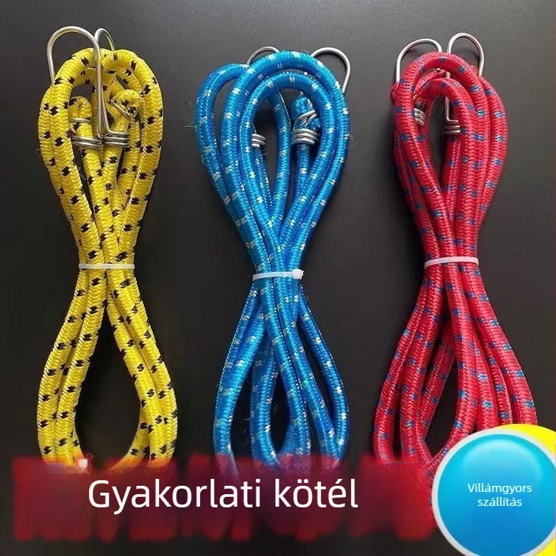 Kerek latex elasztikus kötél fuvarozáshoz és futárszolgálathoz, testreszabható, márka Hanko