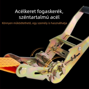 Csörlős kötöző heveder – Márka Li Hu Wang; Modell Tightener; Kapacitás 3–5 tonna; Alkalmazás: áruk kötözése szállítás közben