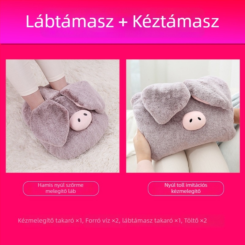USB-s feltöltésű fűtőpapucs otthonra, fűtőtalppal, valódi bőr felsőrésszel, uniszex