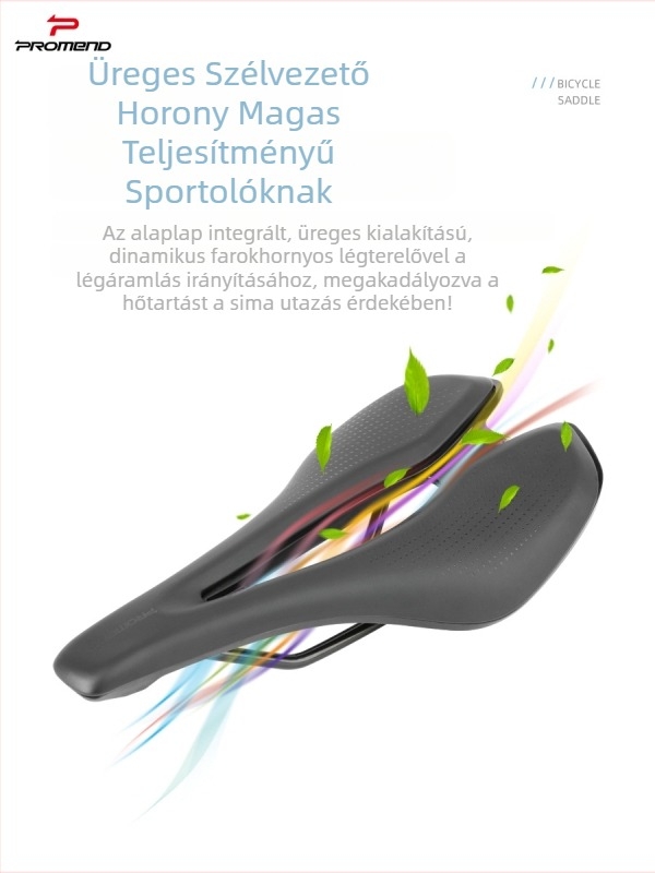 PROMEND üreges, lélegző nyereg kerékpárhoz – út- és MTB kerékpárhoz, nyeregtáska, kerékpár kiegészítők 555