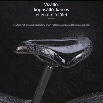 L.m Lm-d02 kerékpárnyereg hegyi kerékpárhoz, üreges, lélegző kialakítás, csúszásmentes, nagy sűrűségű hab, PU és magas széntartalmú acél