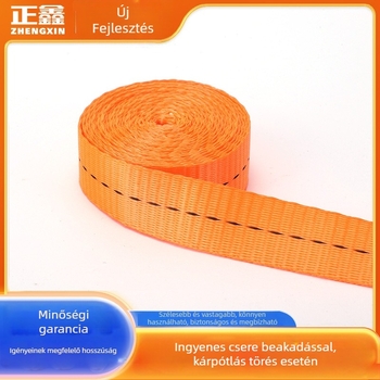 Gumianyagú feszítő kötözőszalaghoz – kampó nélküli kialakítás