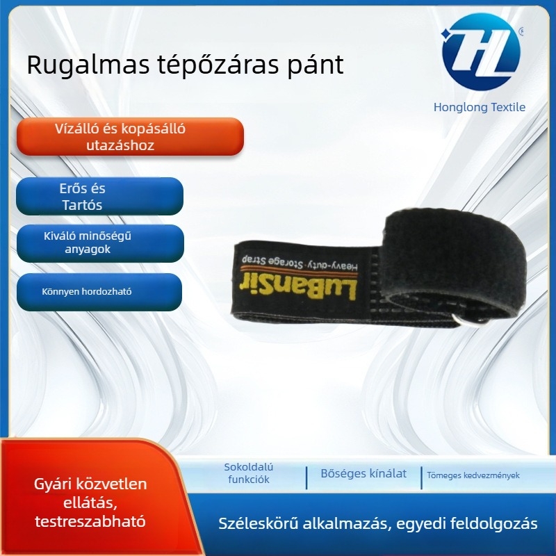 Rugalmas Velcro szalagok, orvosi felhasználásra, csomózásmentes, karpántok, deréköv, Velcro rögzítő szalagok, egyedi kivitelben