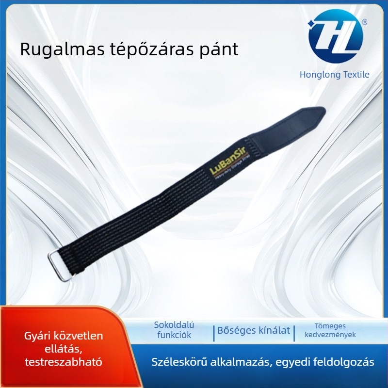 Rugalmas Velcro szalagok, orvosi felhasználásra, csomózásmentes, karpántok, deréköv, Velcro rögzítő szalagok, egyedi kivitelben