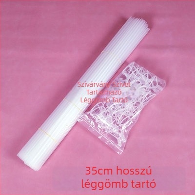 Lufipálca tartó - PVC, kör alakú, díszítő ballonhoz kompatibil, logó nélküli