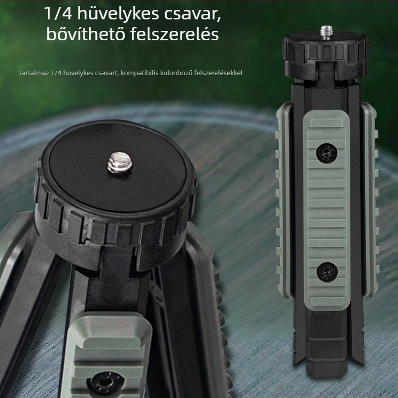 ZJ01 Multifunkcionális háromlábú kiegészítő kültéri világításhoz, asztali/kézi használathoz — 31–40 m² lefedettség, bővítő adapter, támogatja a live közvetítést, a fotózást és a vetítést