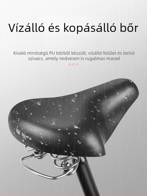 Sharp vízálló kerékpárnyereg PU párnával, magas elasztikus ütéscsillapítással hegyi kerékpárokhoz