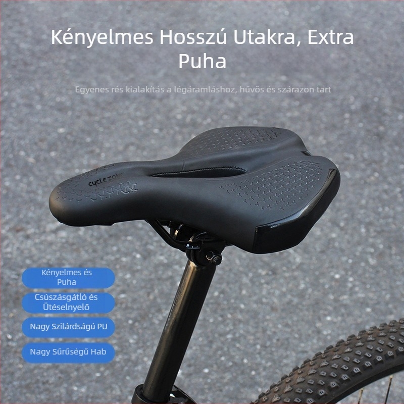 MTB és országúti kerékpárokhoz tervezett nyereg ergonomikus kialakítással