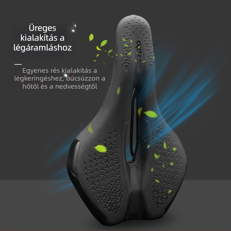 MTB és országúti kerékpárokhoz tervezett nyereg ergonomikus kialakítással