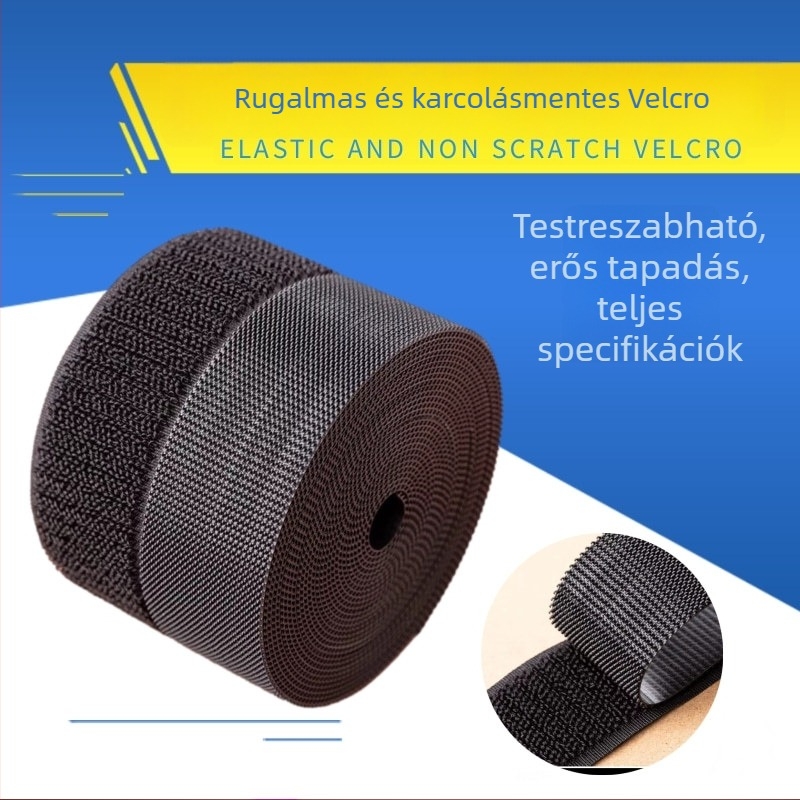 Karcolásmentes Velcro cipőkhöz, ruházathoz és csomagoláshoz — nylon keverék Velcro, ipari felhasználás, márka TDL