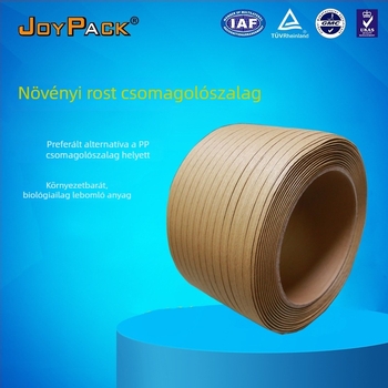 Növényrost-alapú, környezetbarát biodegradábilis papírszalag csomagoláshoz – nylon/PP csomagoló szalag helyettesítője
