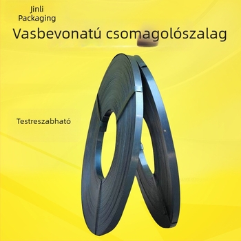 Kézzel készített kék temperált acél csomagoló szalag, 16/19/32 mm