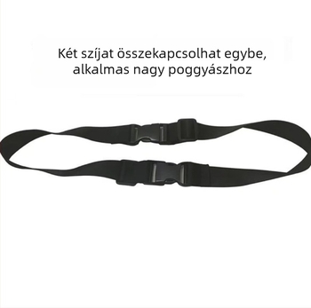 Zhiyu ZY-36 nejlon poggyászszíj utazáshoz, rögzítőpánt kapoccsal
