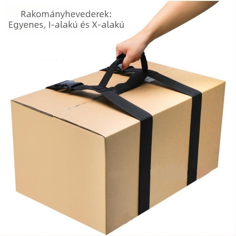 Nylon csomagoló szalag költöztetéshez és áruszállításhoz — keresztirányú szalag, ipari stílusú poggyászkezelő, hordozható csomagkötő szalag