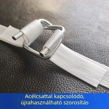 Dejiao Modell 25 Poliészter rostból készült csomagoló szalag – kézzel készített kötegző kötöző szalag