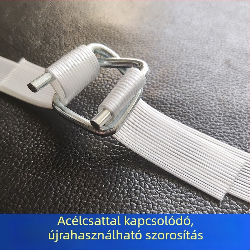 Dejiao Modell 25 Poliészter rostból készült csomagoló szalag – kézzel készített kötegző kötöző szalag