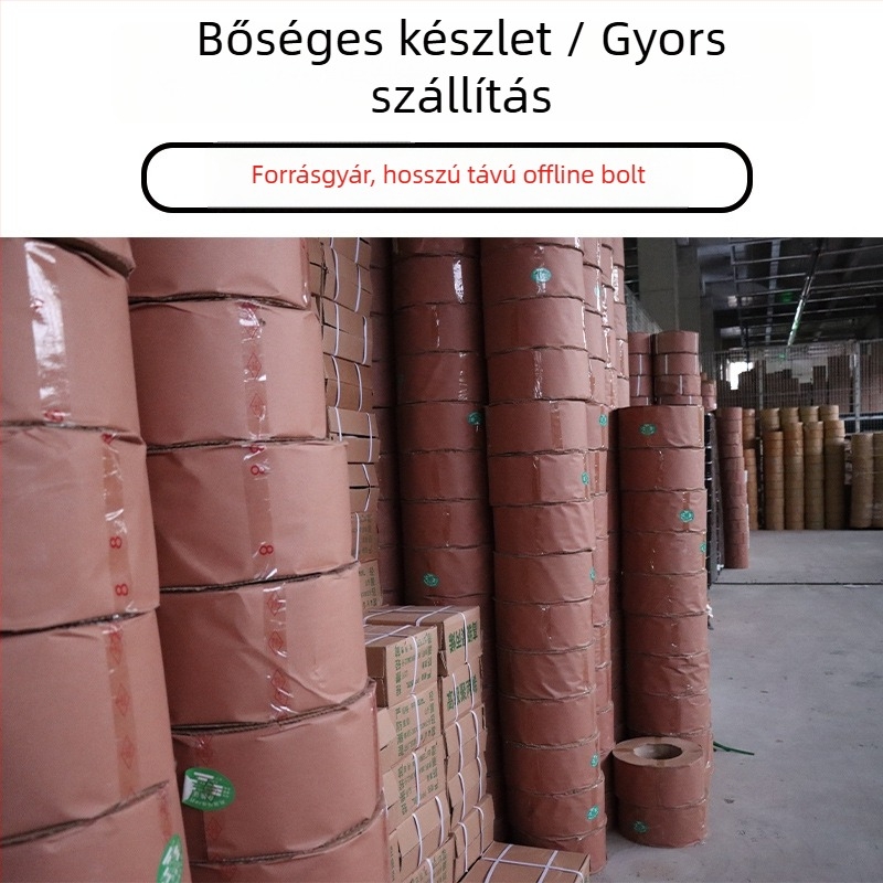 Gépcsomagoló szalag, 0,8 mm, 60 kg húzási szilárdság, 10 kg súly, nehéz áruk csomagolása, polipropilén