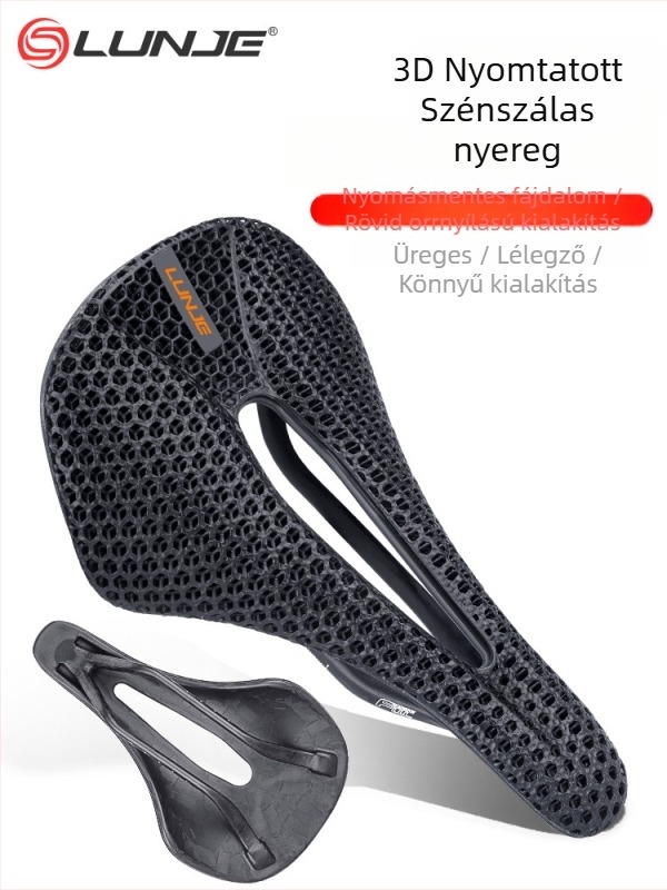 LUNJE kerékpárnyereg, szénszálas, hegysportautóhoz, divatos stílus