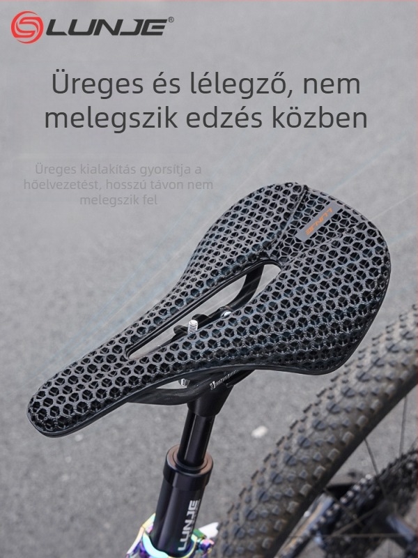 LUNJE kerékpárnyereg, szénszálas, hegysportautóhoz, divatos stílus