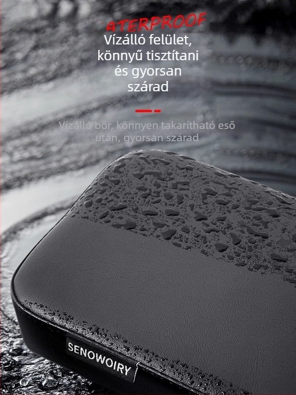 Kerékpárnyereg Senowoiry/Tian Rui, Modell 01; műbőr; általános kerékpárokhoz