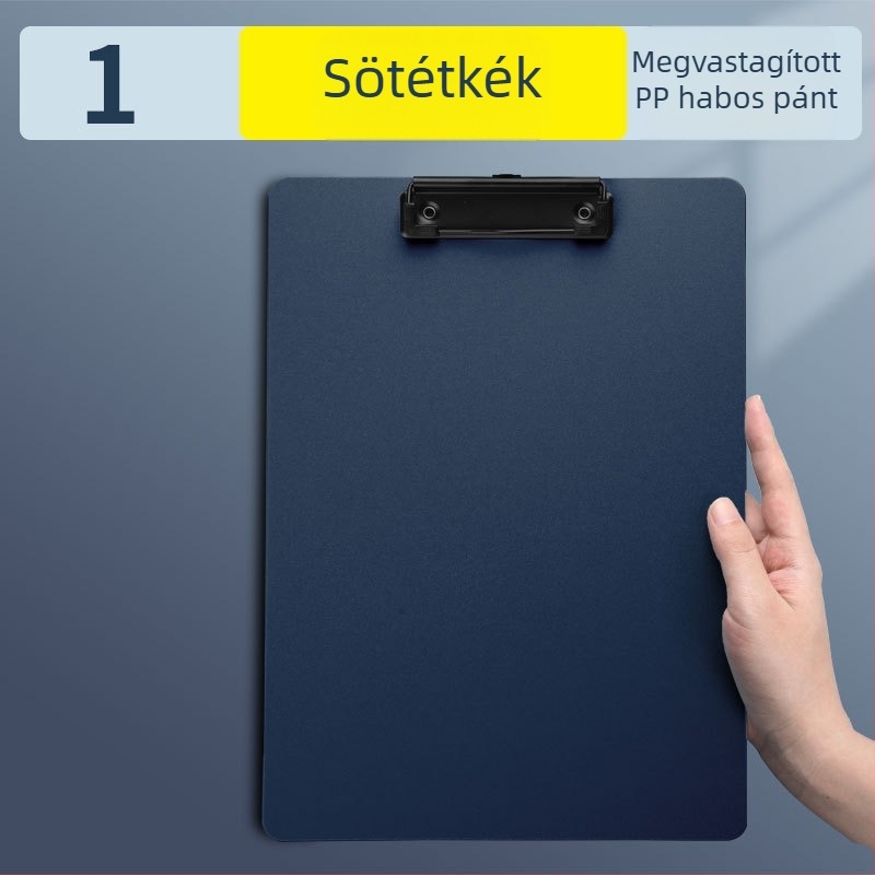 Műanyag clipboard erős csíptetővel és lemezfogóval — Reverse márka, modell difnabg set
