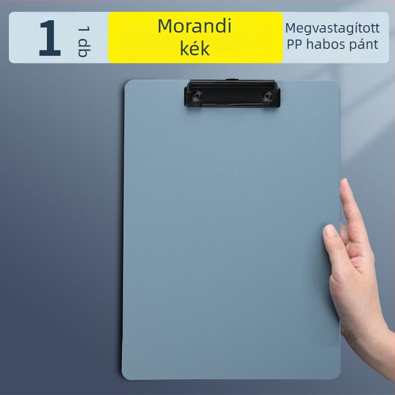 Műanyag clipboard erős csíptetővel és lemezfogóval — Reverse márka, modell difnabg set