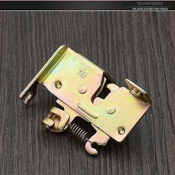 Mojielong zárólemez — vasból készült, Lock plate