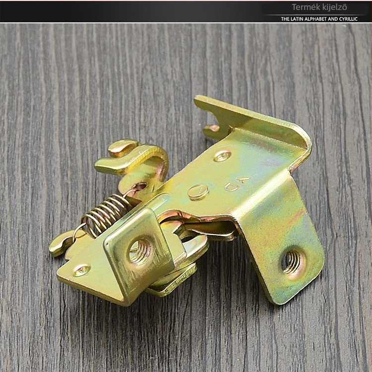 Mojielong zárólemez — vasból készült, Lock plate