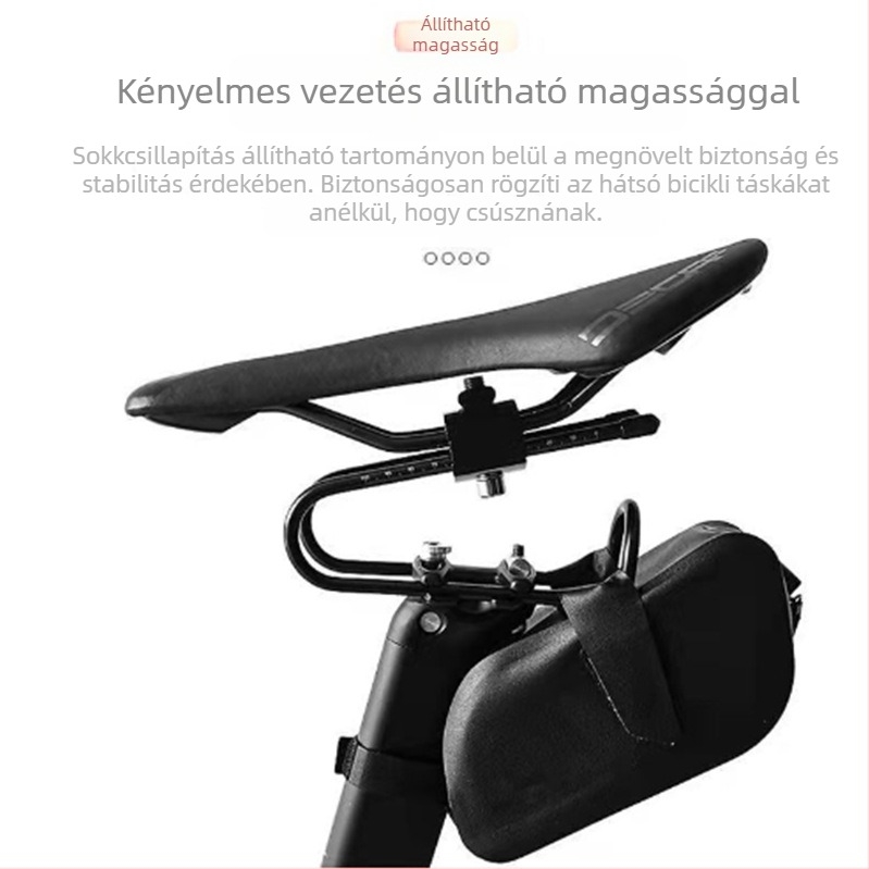 Hegyivi kerékpárnyereg rugócsillapítóval, márka Quickly power, modell Seat cushion shock absorber, alkalmas hegyi kerékpárokhoz