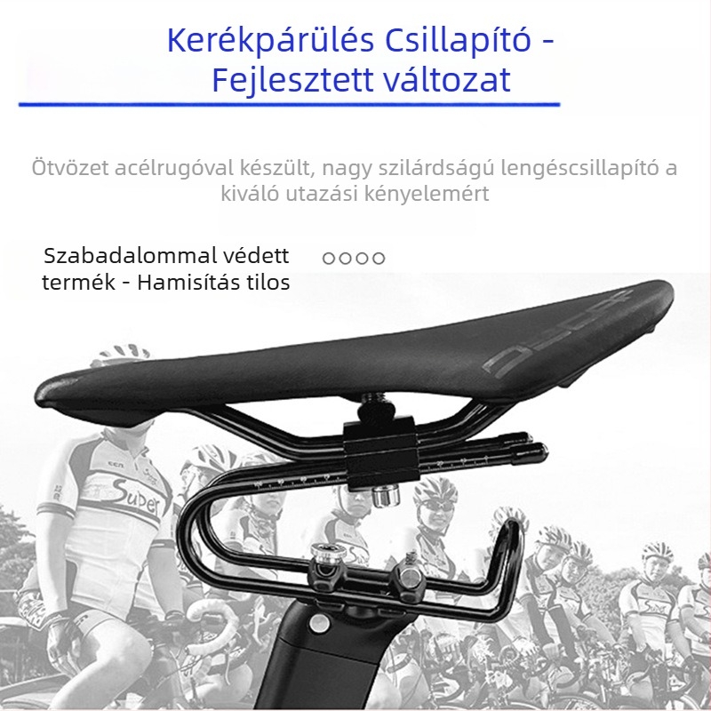 Hegyivi kerékpárnyereg rugócsillapítóval, márka Quickly power, modell Seat cushion shock absorber, alkalmas hegyi kerékpárokhoz