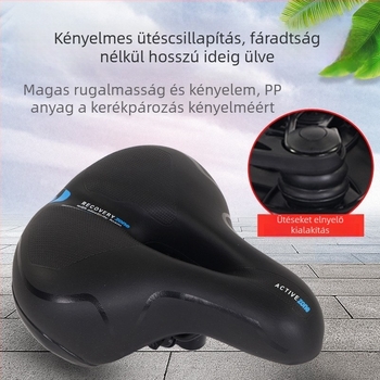 JUYOU Saddle-165 kerékpárnyereg latex párnával, kompatibil hegyi- és városi kerékpárokkal