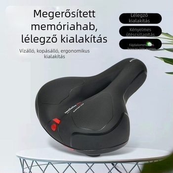 JUYOU Saddle-165 kerékpárnyereg latex párnával, kompatibil hegyi- és városi kerékpárokkal