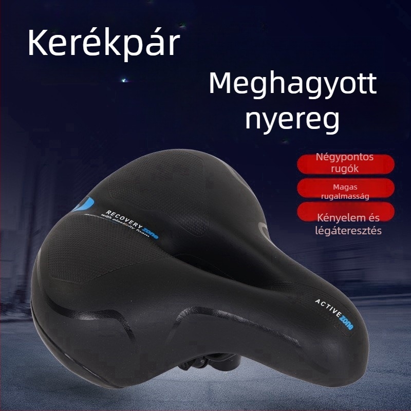 JUYOU Saddle-165 kerékpárnyereg latex párnával, kompatibil hegyi- és városi kerékpárokkal