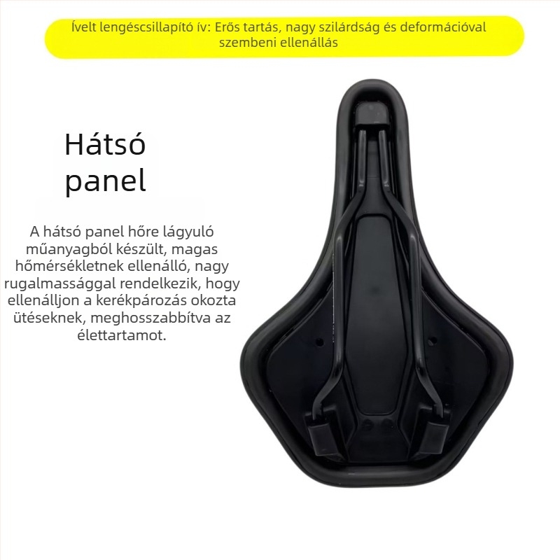 Hegyi- és országúti kerékpárhoz memóriahabos ülés, lassú visszapattanású, vastagított dizájn