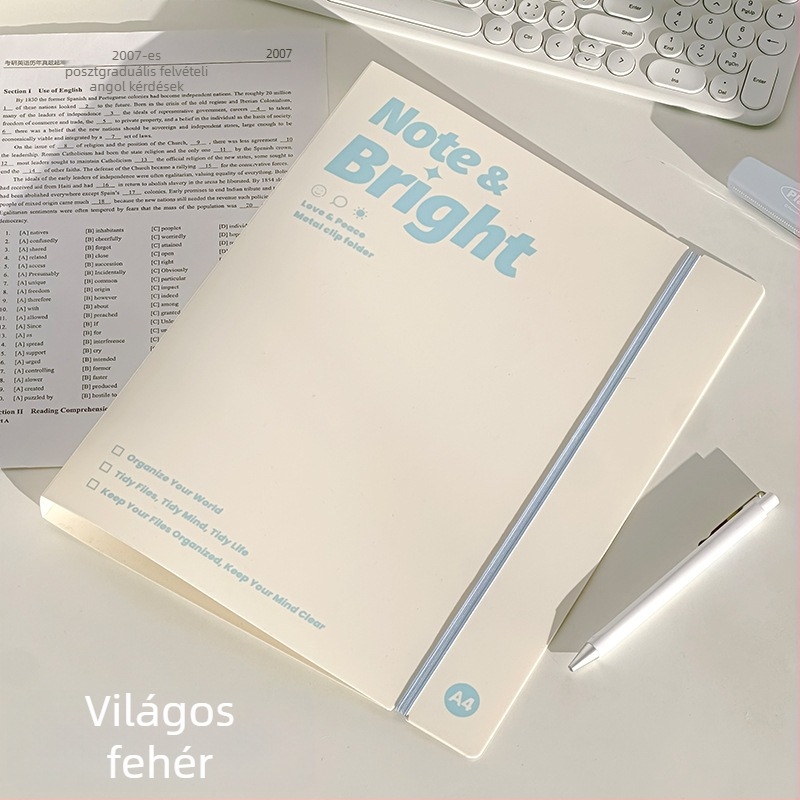 Wengu Hysn005 PP Egyszeres csíptetős tároló mappa