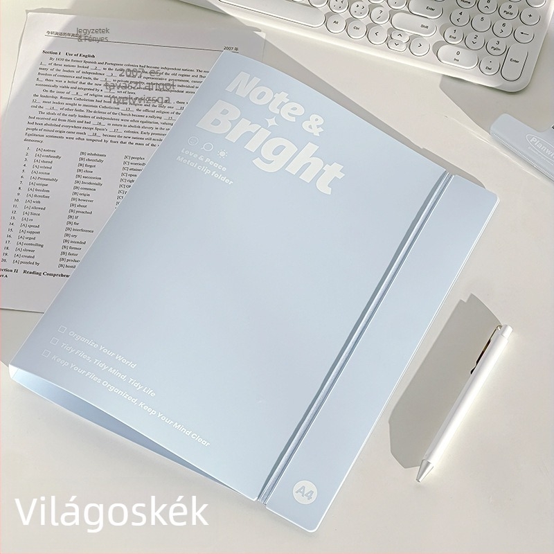 Wengu Hysn005 PP Egyszeres csíptetős tároló mappa