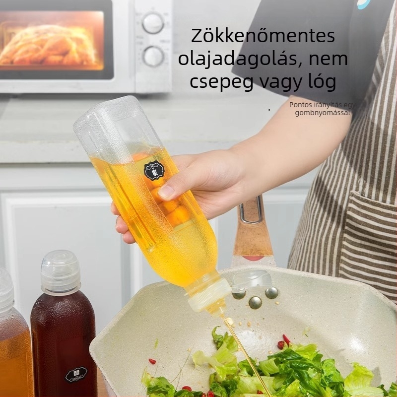 Olajspray-palack – egyszerű műanyag olajspray-palack nyomásra történő permetezéssel (Márka: Friendly; Anyag: Egyéb; Funkció: Nyomásra permetezés; Bevezetés: 2024)