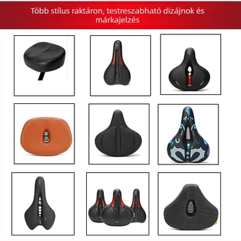 Meter Wave Seven MBQ-Big Electric mountain bike ülés párna, vastagított és szélesebb, puha PU hab