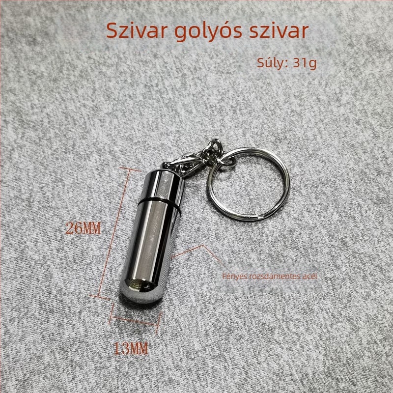 Alumínium szivar lyukasztó – kézi működtetés, testreszabható, egyszerű stílus