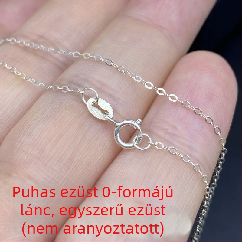 S925 ezüst lánc nyaklánc, Guangxi eredetű, 2023 tavasz kiadás