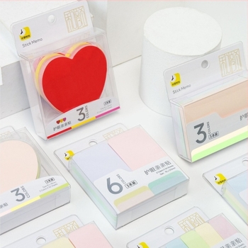 Post-it jegyzettömbök általános iskolások és középiskolások számára, hordozható kiváló minőségű címkés jegyzetek, 150 oldal