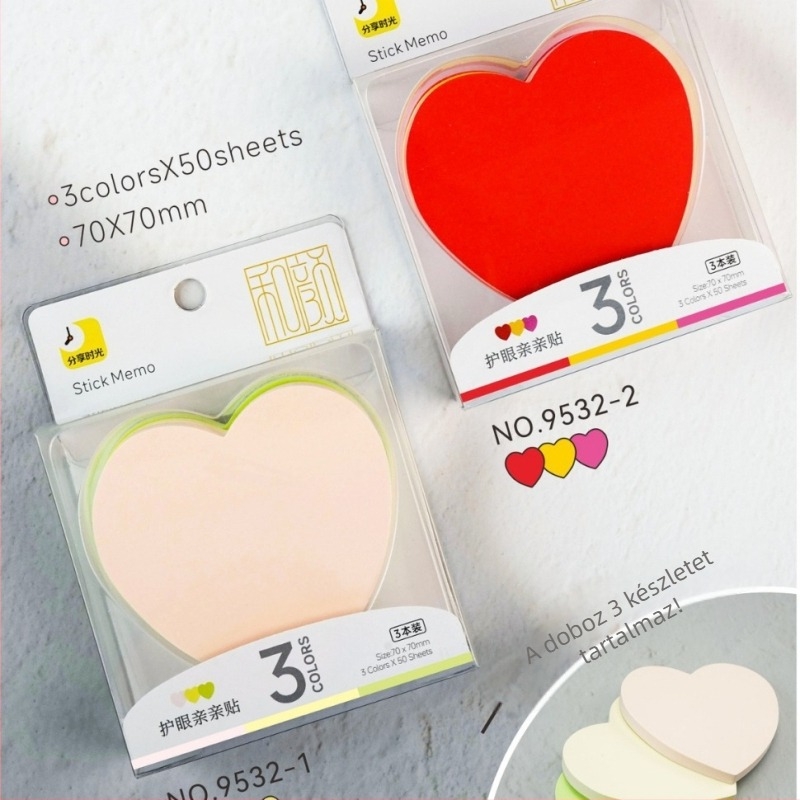 Post-it jegyzettömbök általános iskolások és középiskolások számára, hordozható kiváló minőségű címkés jegyzetek, 150 oldal